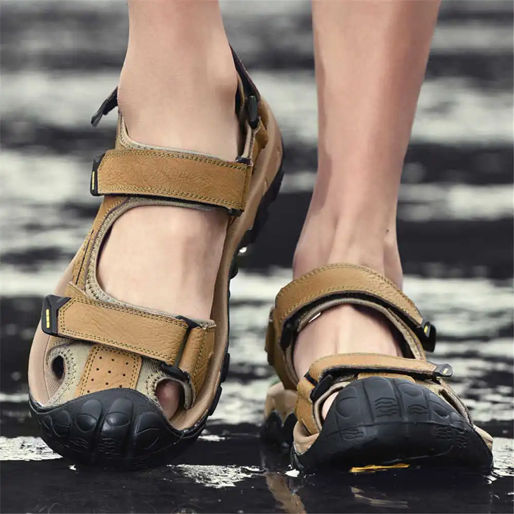Luxury Lifestyle Resort - Number 44 Natural Cowhide Water Slippers