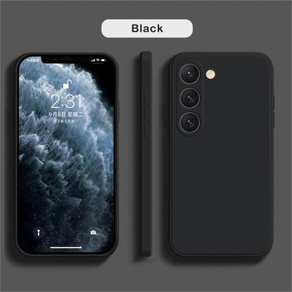 Luxury Lifestyle Photography - Luxury Black Silicone Case For Samsung