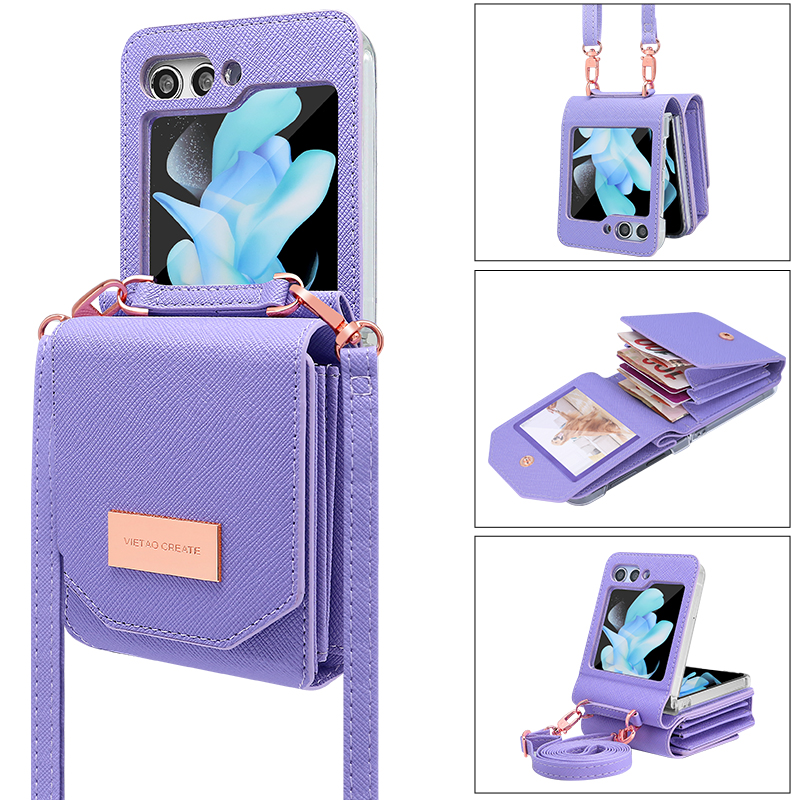 Vietao Crossbody Lanyard Mobil - Leather Card Wallet recensione e prezzo