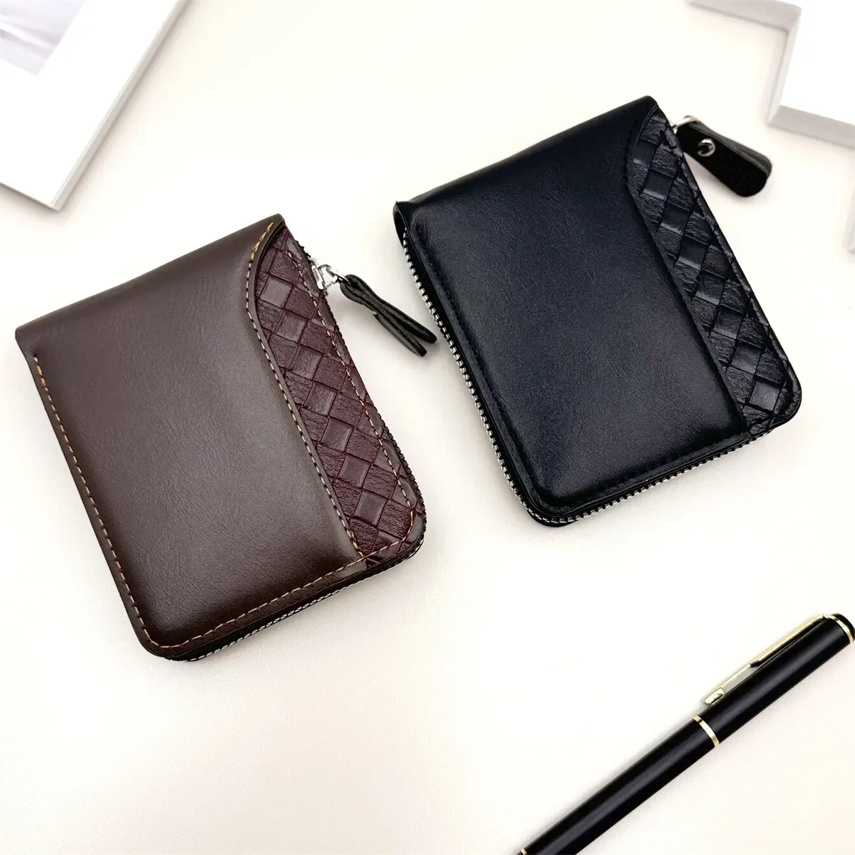 1pc Leather Men Wallet Luxury  - Luxury Lifestyle Photography recensione e prezzo