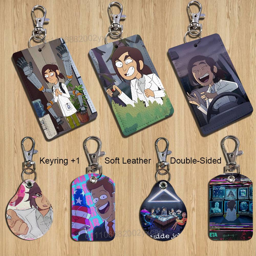 hot cute Inside Job Keychain H - Leather Card Wallet recensione e prezzo
