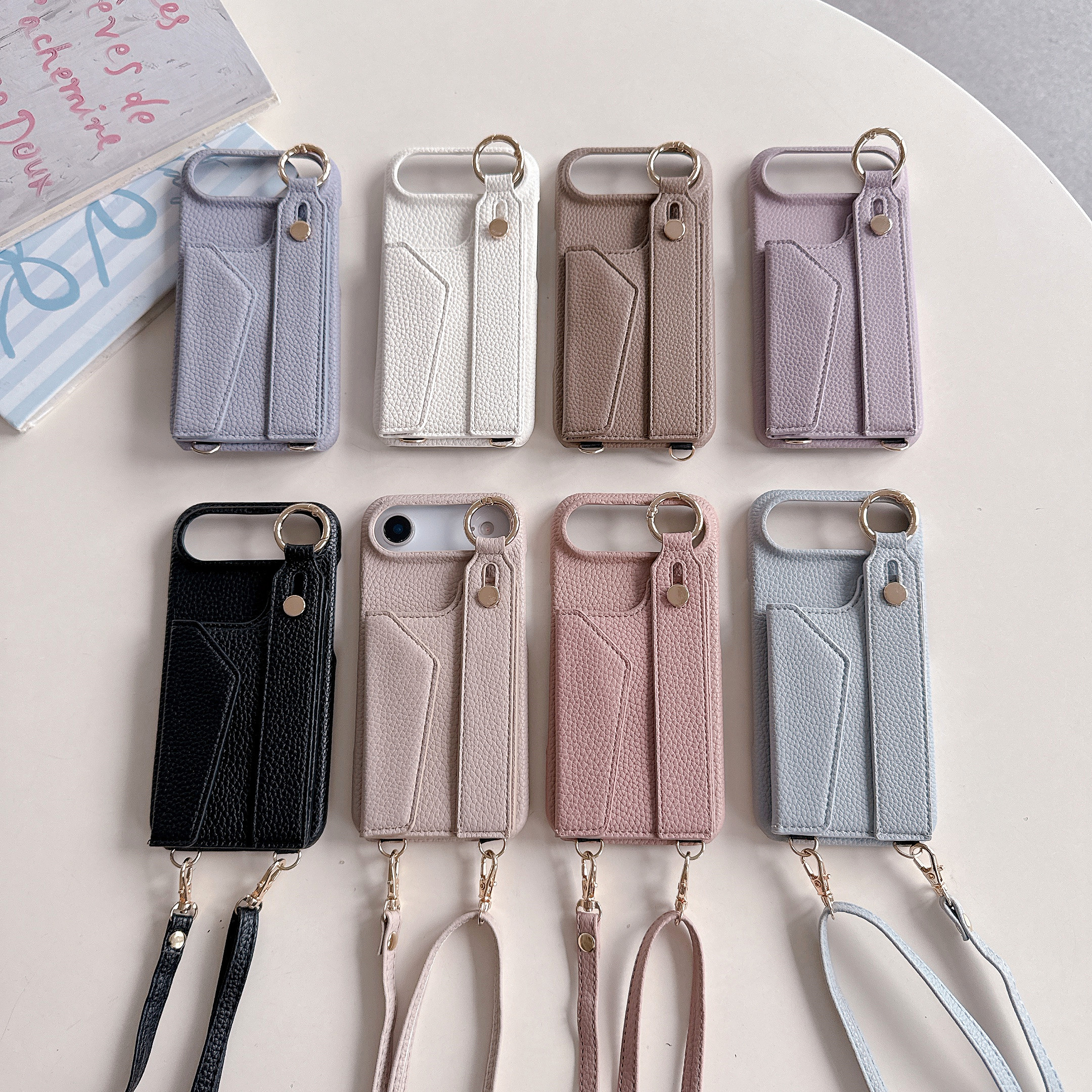 Wrist Strap Crossbody Ring Hol - Leather Card Wallet recensione e prezzo