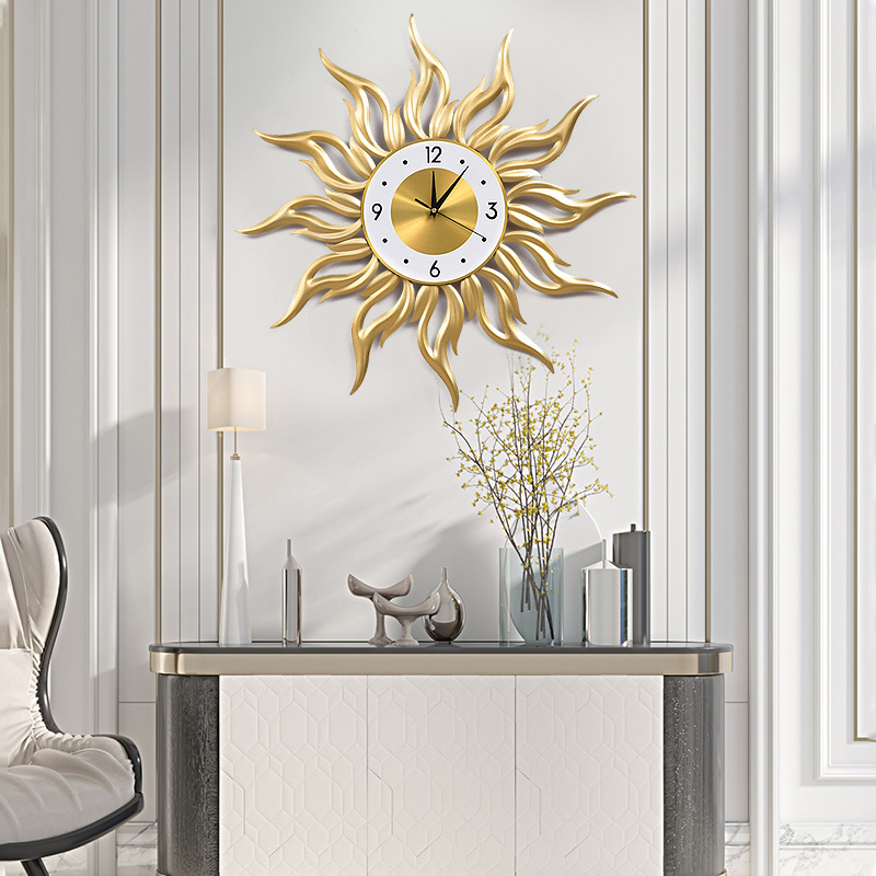Nordic Gold Wall Clock Living  - Luxury Lifestyle Homes recensione e prezzo