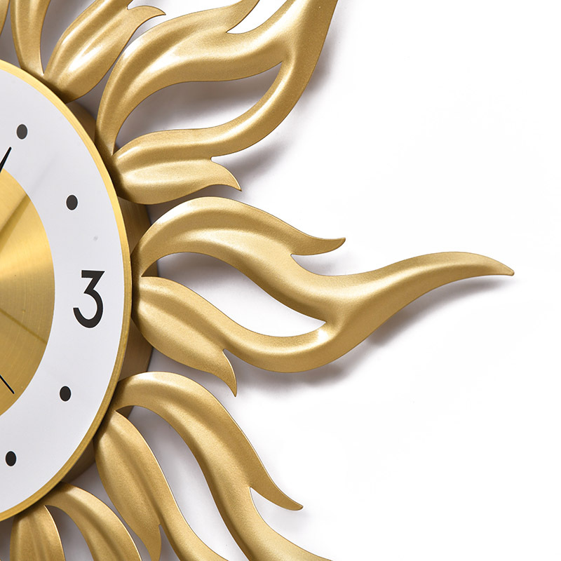 Nordic Gold Wall Clock Living  - Luxury Lifestyle Homes recensione e prezzo
