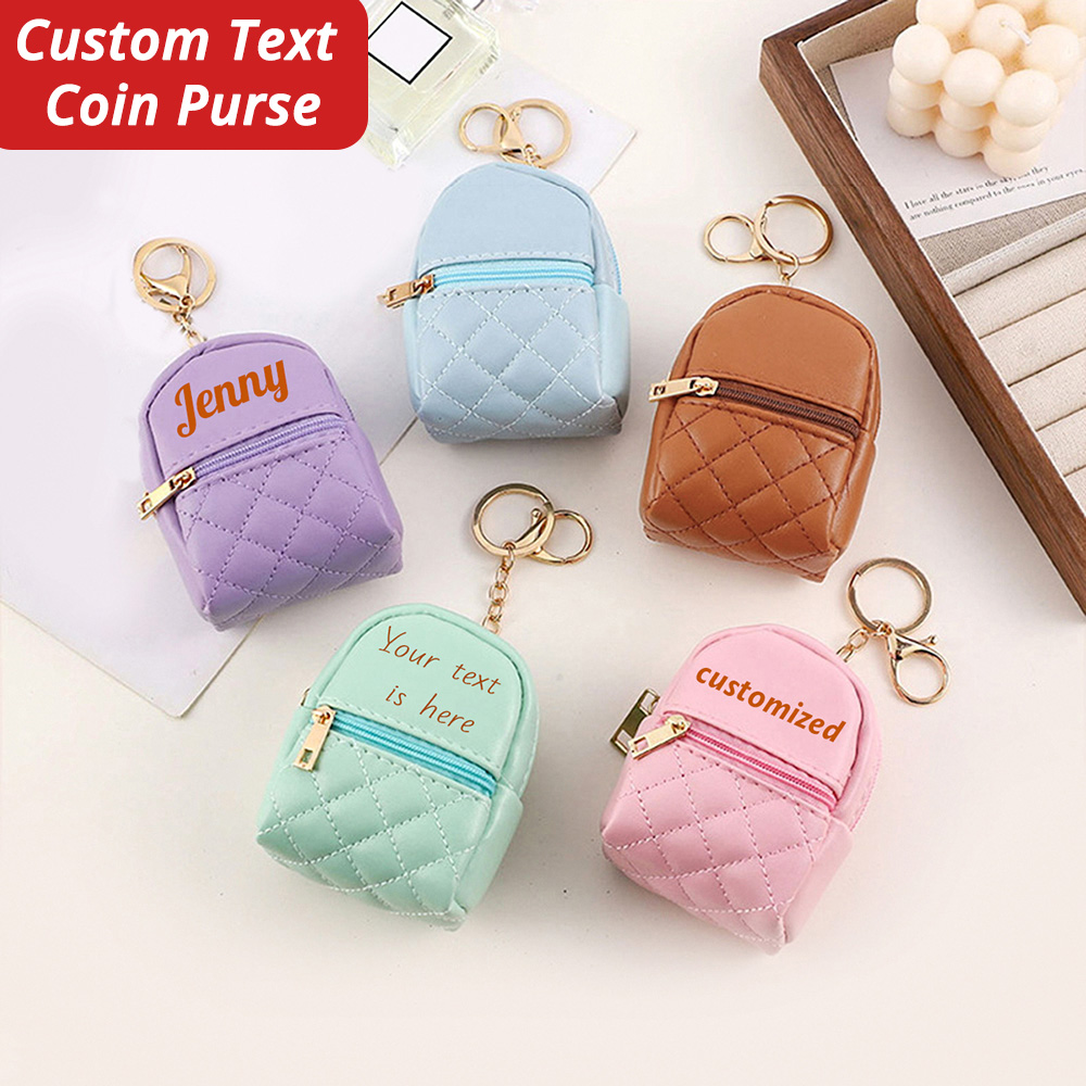 Mini Custom Name Coin Purse Pe - Leather Card Wallet recensione e prezzo