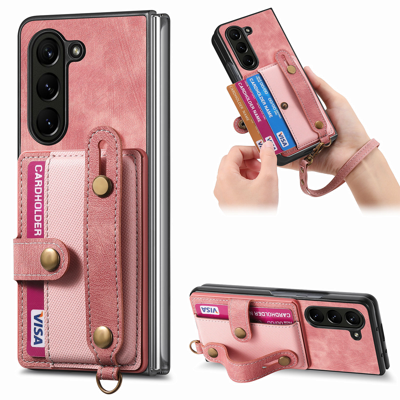 PU Leather Phone Case for Sams - Leather Card Wallet recensione e prezzo