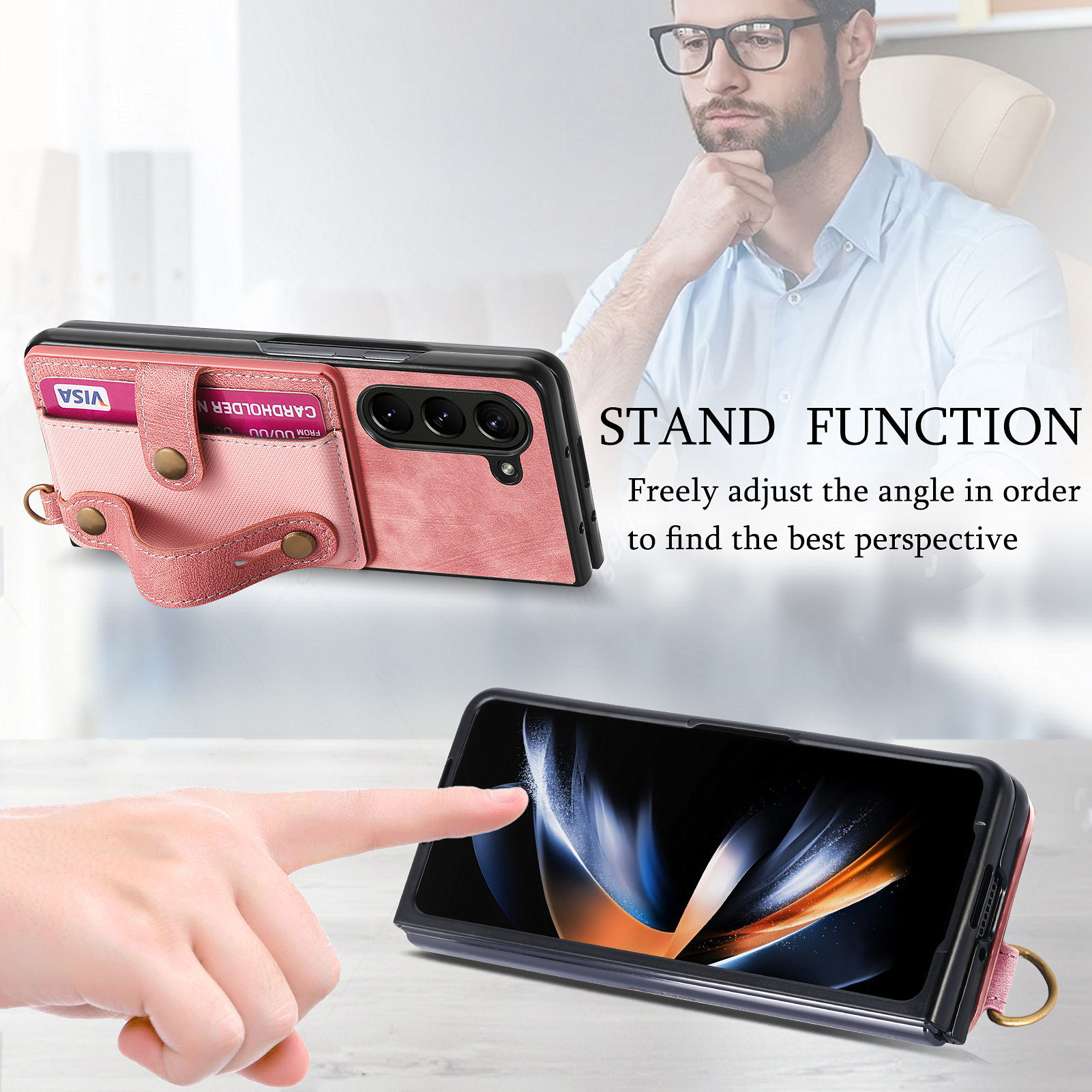 PU Leather Phone Case for Sams - Leather Card Wallet recensione e prezzo