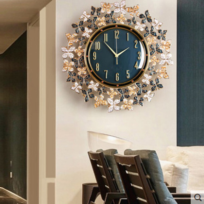 Enamel Butterfly Clock Wall Cl - Luxury Lifestyle Homes recensione e prezzo