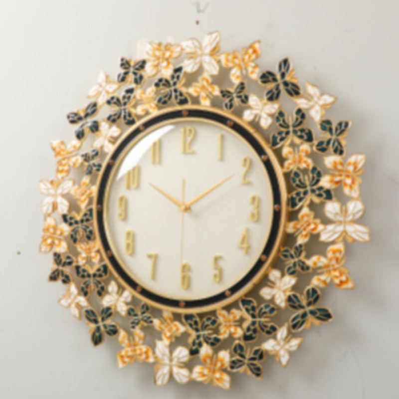 Enamel Butterfly Clock Wall Cl - Luxury Lifestyle Homes recensione e prezzo
