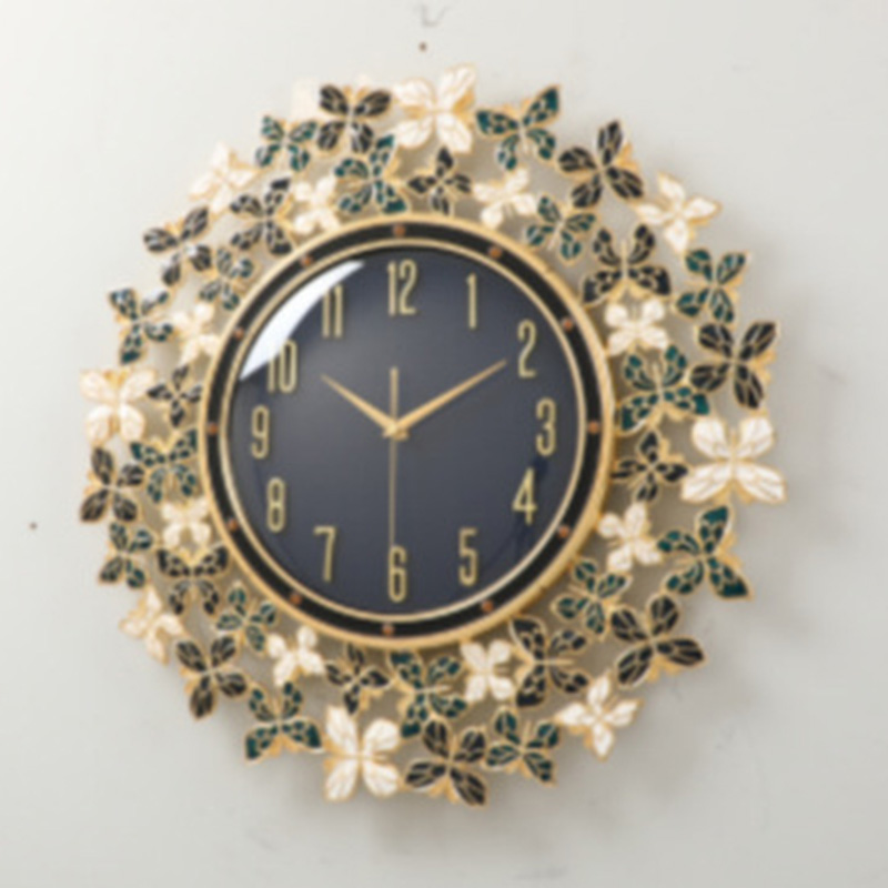 Enamel Butterfly Clock Wall Cl - Luxury Lifestyle Homes recensione e prezzo